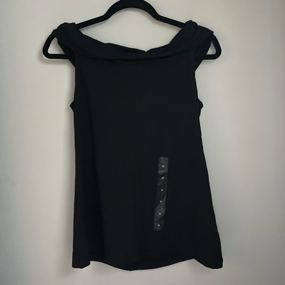black off the shoulder top
